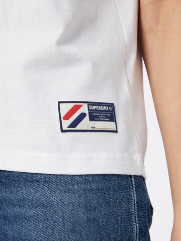 Superdry - Camiseta 'Classic' en blanco