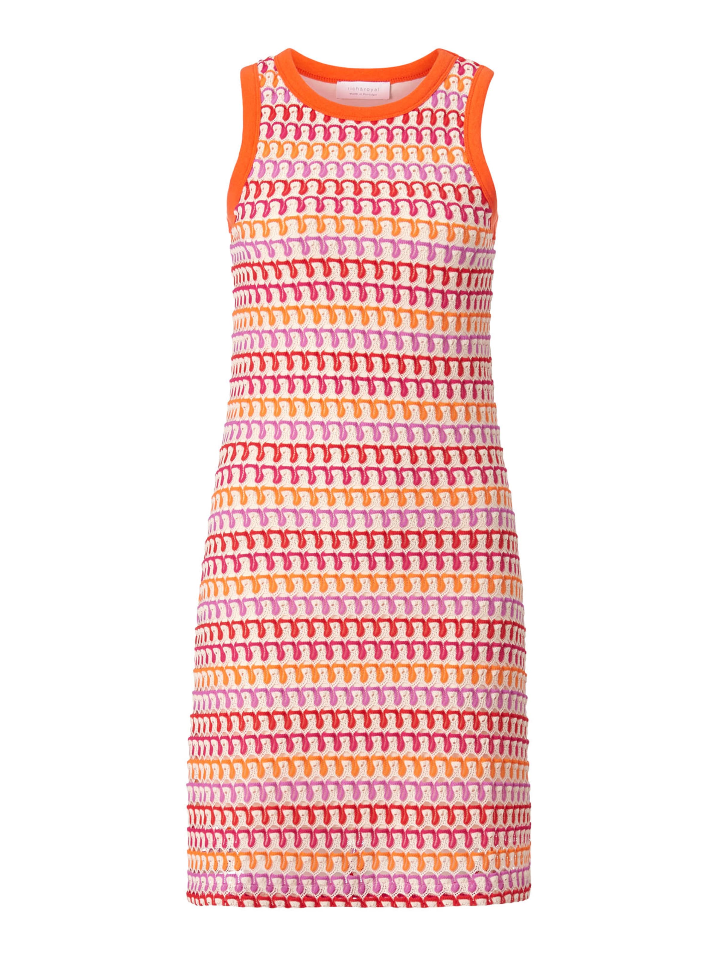 Rich & Royal Neulemekko värissä oranssi: etupuoli