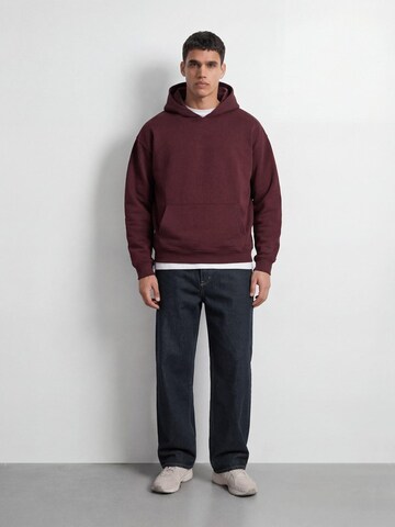 Burocs Sweatshirt 'Oversized' in Rot