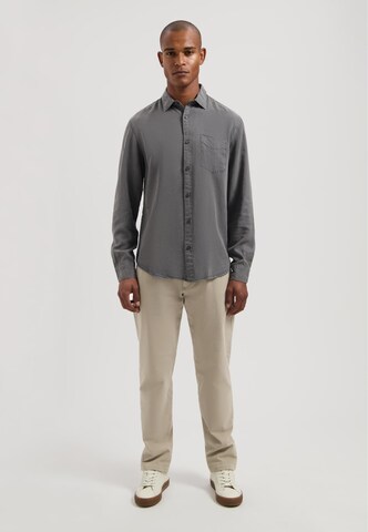 Dstrezzed Regular fit Button Up Shirt 'Lamont' in Grey
