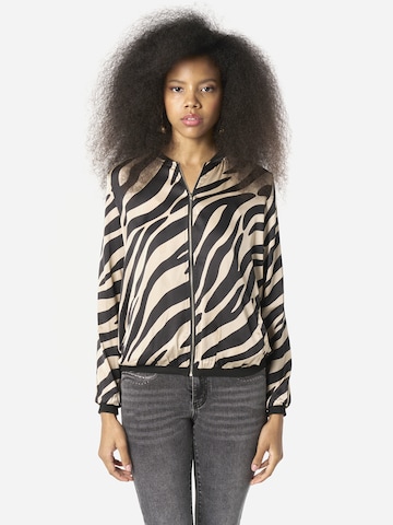 KOROSHI - Chaqueta de entretiempo en negro: frente