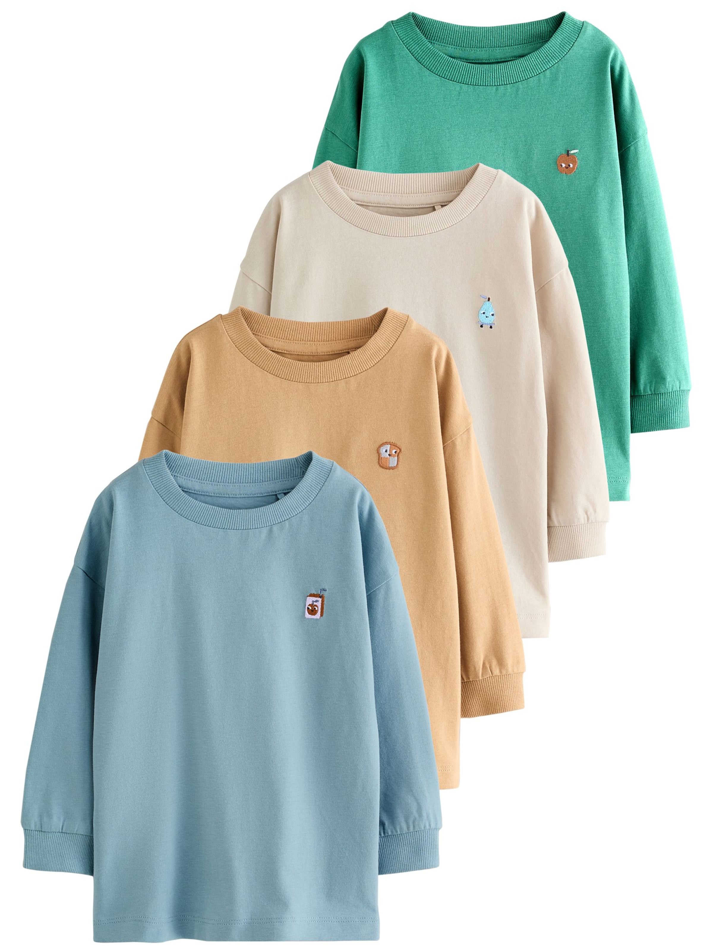 Next Μπλουζάκι σε μπεζ: μπροστά