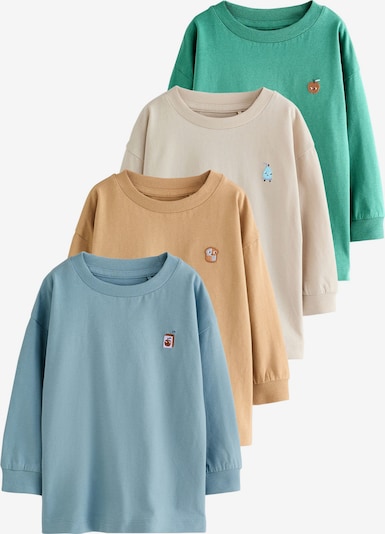 Next Paita värissä kerma / vaaleansininen / smaragdi / oranssi, Tuotenäkymä