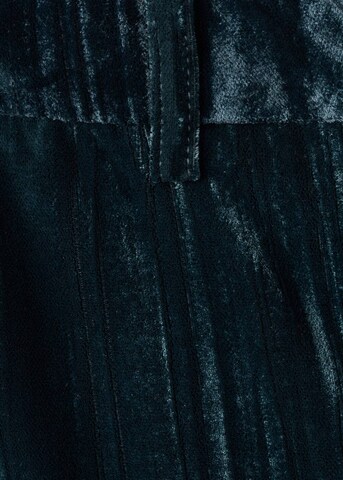 MANGO TEEN Wide leg Pants 'Blingp' in Green