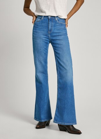 Pepe Jeans Flared Jeans in Blue: front