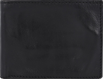 Campomaggi Portemonnee in Zwart: voorkant