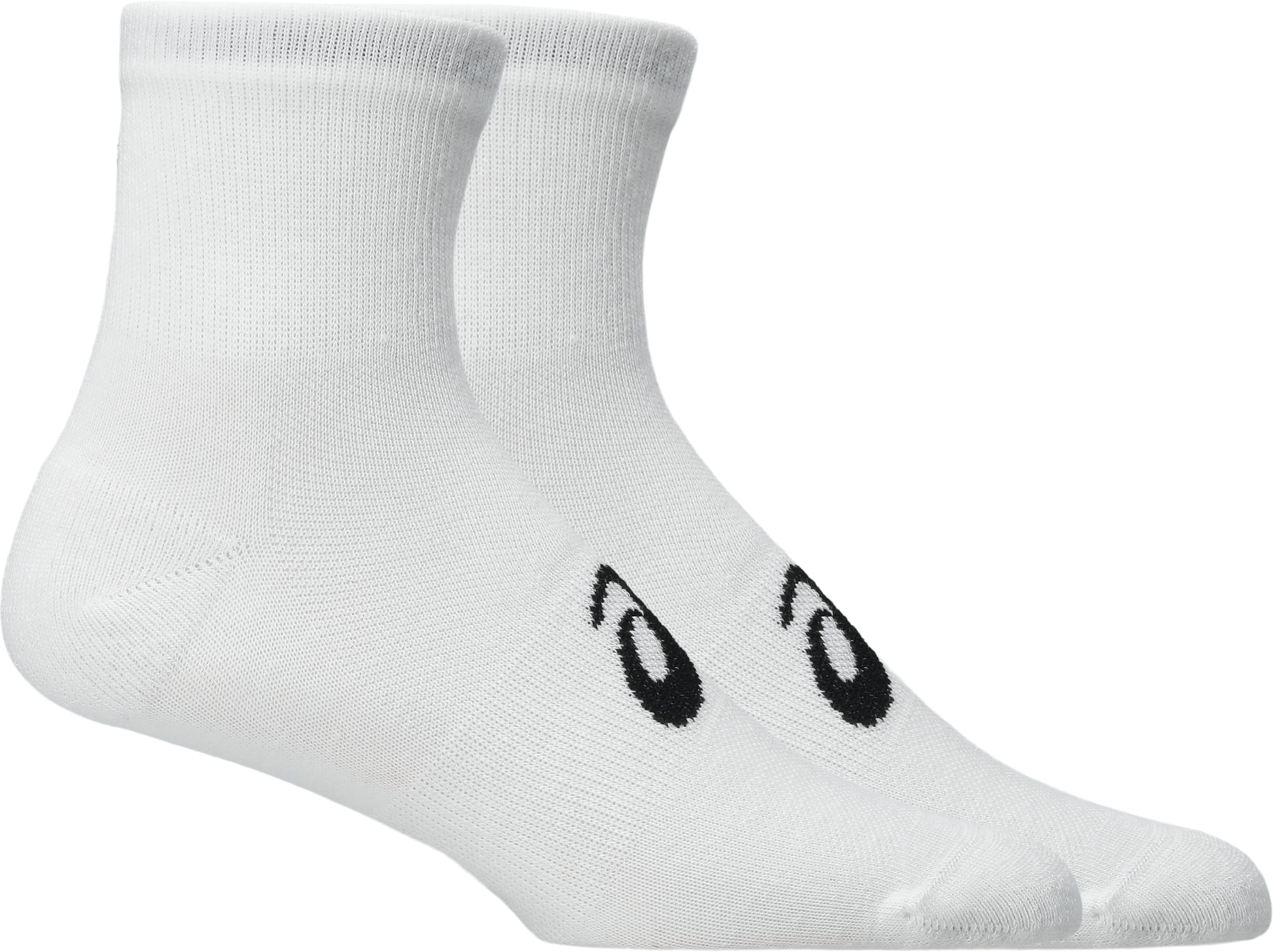 ASICS Athletic Socks in White: front