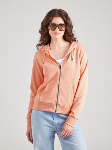 Hanorac de la Superdry pe roz: față