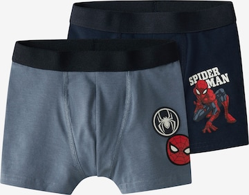 mėlyna NAME IT Apatinės kelnaitės 'NMMovile Spiderman': priekis