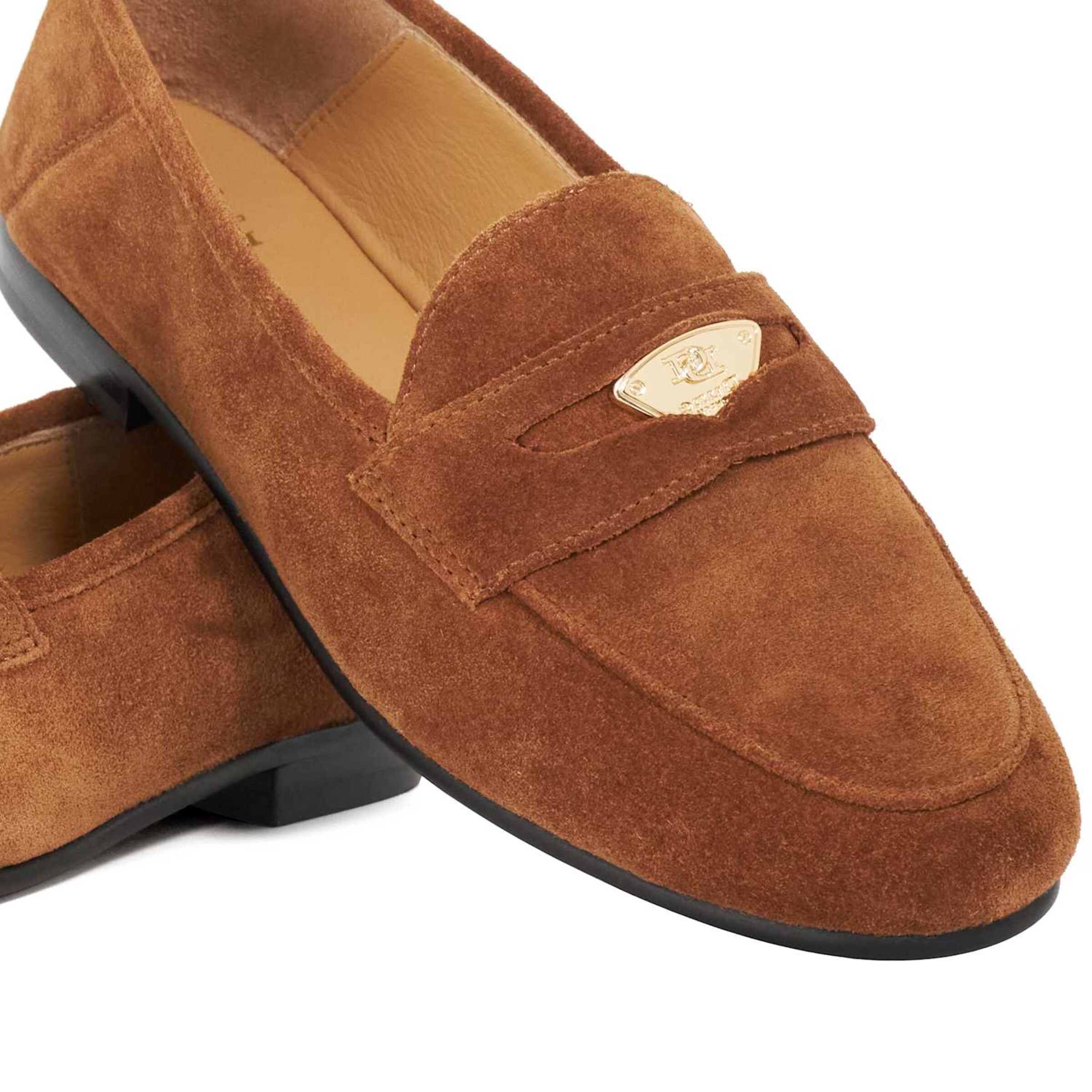 Dune LONDON Slipper in Braun