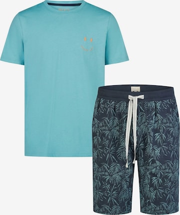 Phil & Co. Berlin - Pijama corto en azul: frente