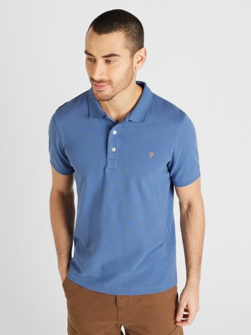 T-Shirt 'BLANES' FARAH en bleu : devant