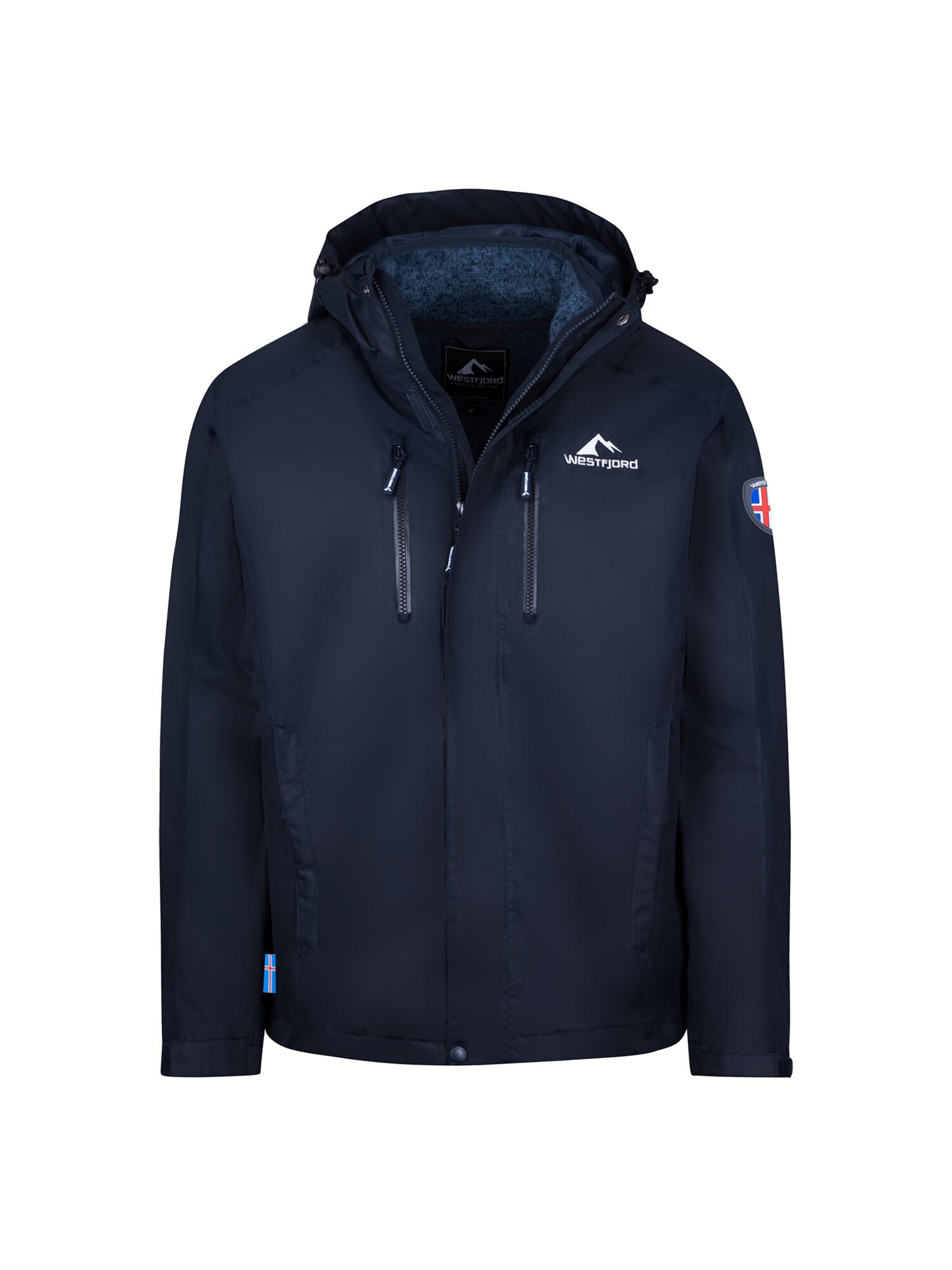 WESTFJORD Outdoor jacket in Blue: front