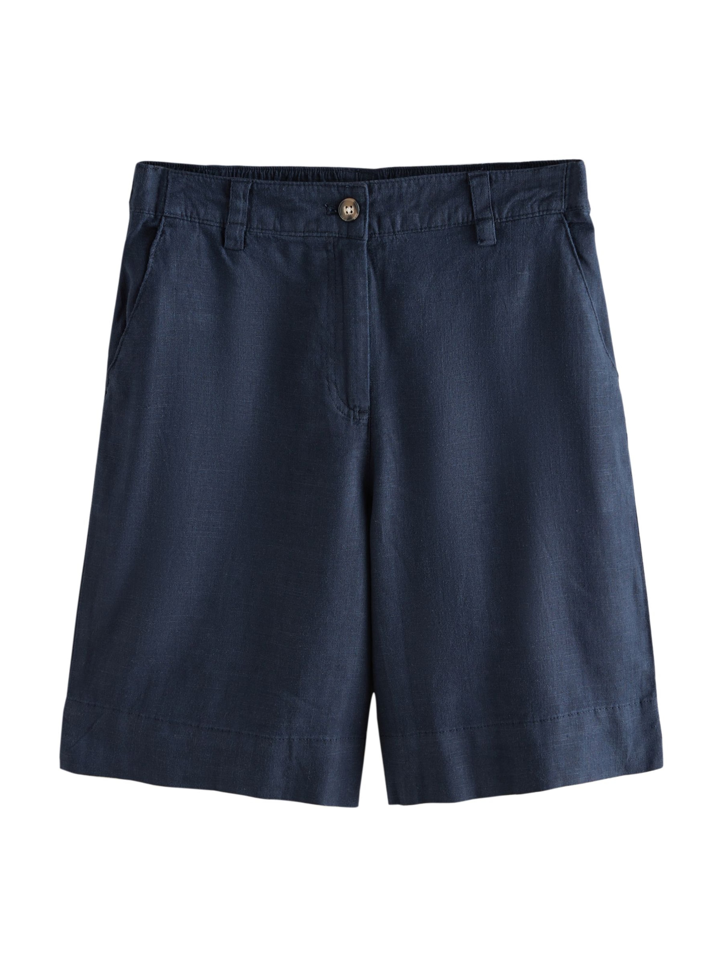 Next Regular Chinobyxa i blå: framsida