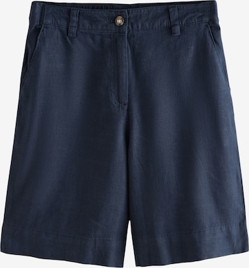 mėlyna Next Standartinis „Chino“ stiliaus kelnės: priekis