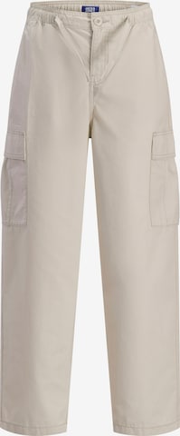 Jack & Jones Junior Byxa 'JPSTEVAN CRISP' i grå: framsida