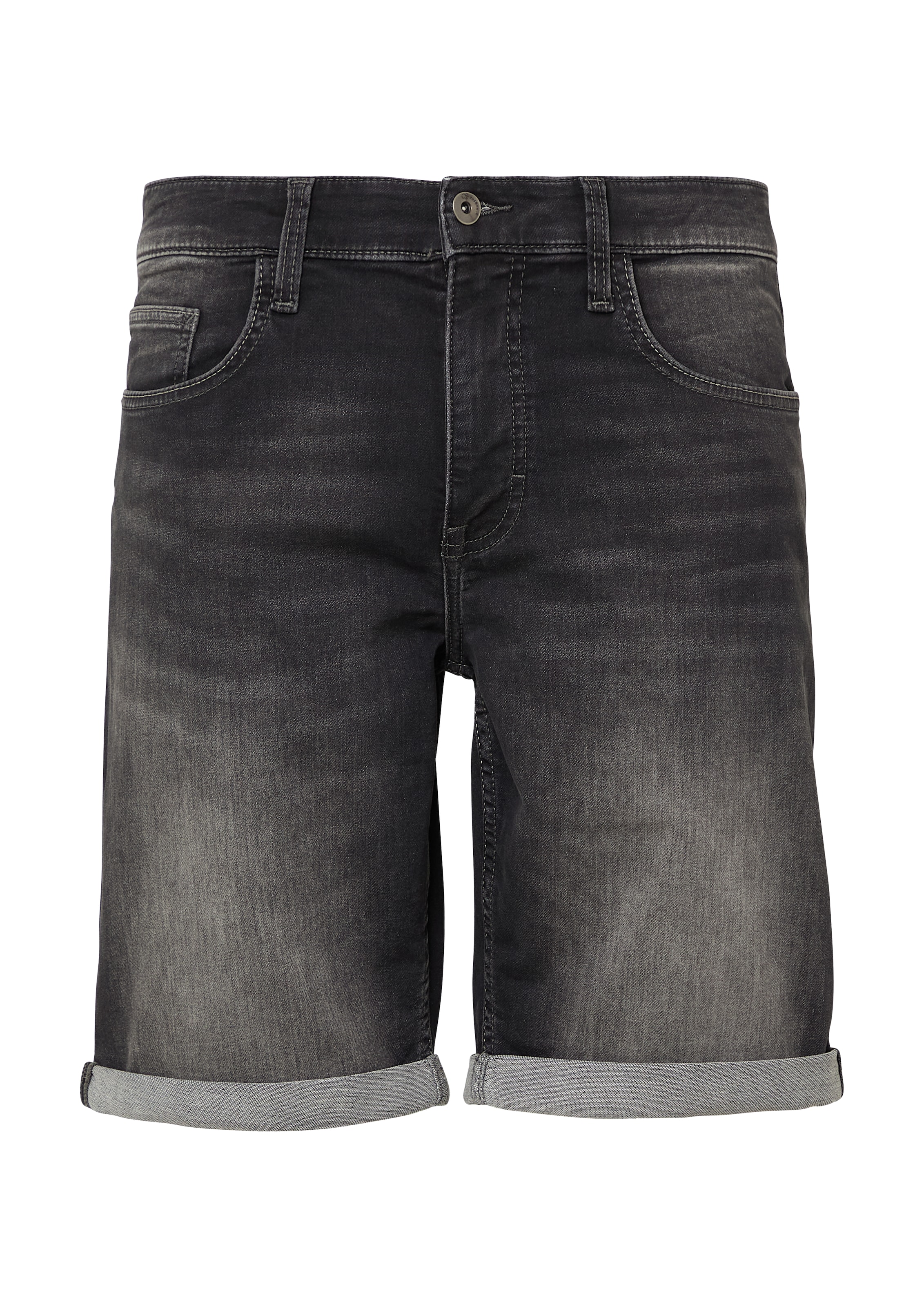 regular Jeans 'John' di QS in grigio: frontale