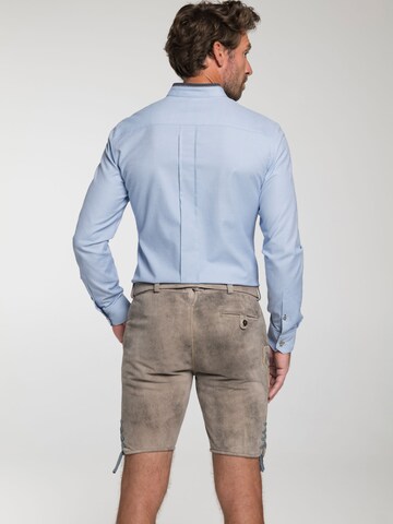 SPIETH & WENSKY Regular fit Overhemd in Blauw