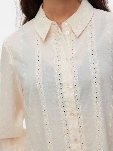 VERO MODA Bluse 'VMKyrie' i beige