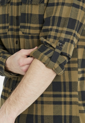 Whistler Regular fit Athletic button up shirt in Green