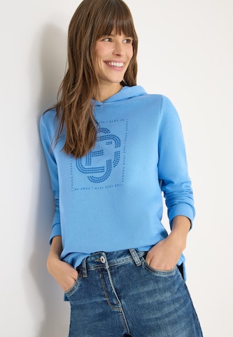 CECIL Sweatshirt i blå: framsida