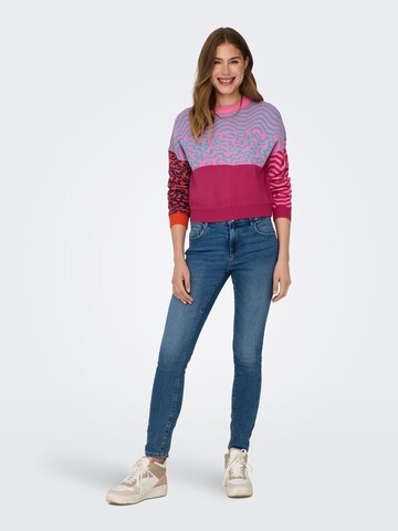 ONLY Sweater 'ADORA' in Pink