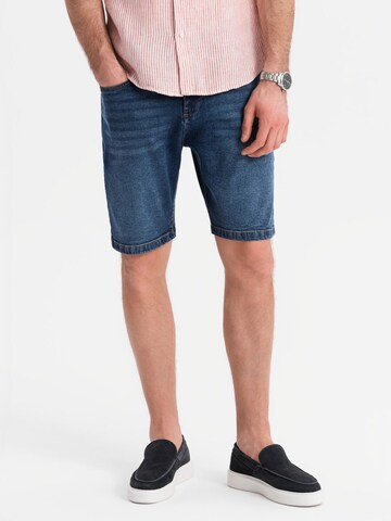 Ombre Regular Jeans in Blauw: voorkant