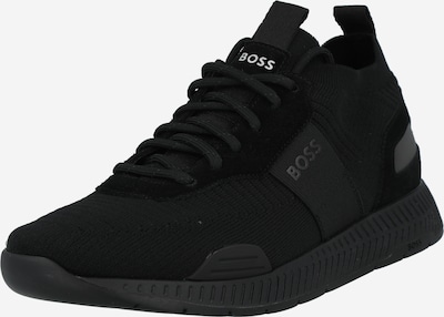 BOSS Black Zapatillas deportivas bajas 'Titanium' en negro / blanco, Vista del producto