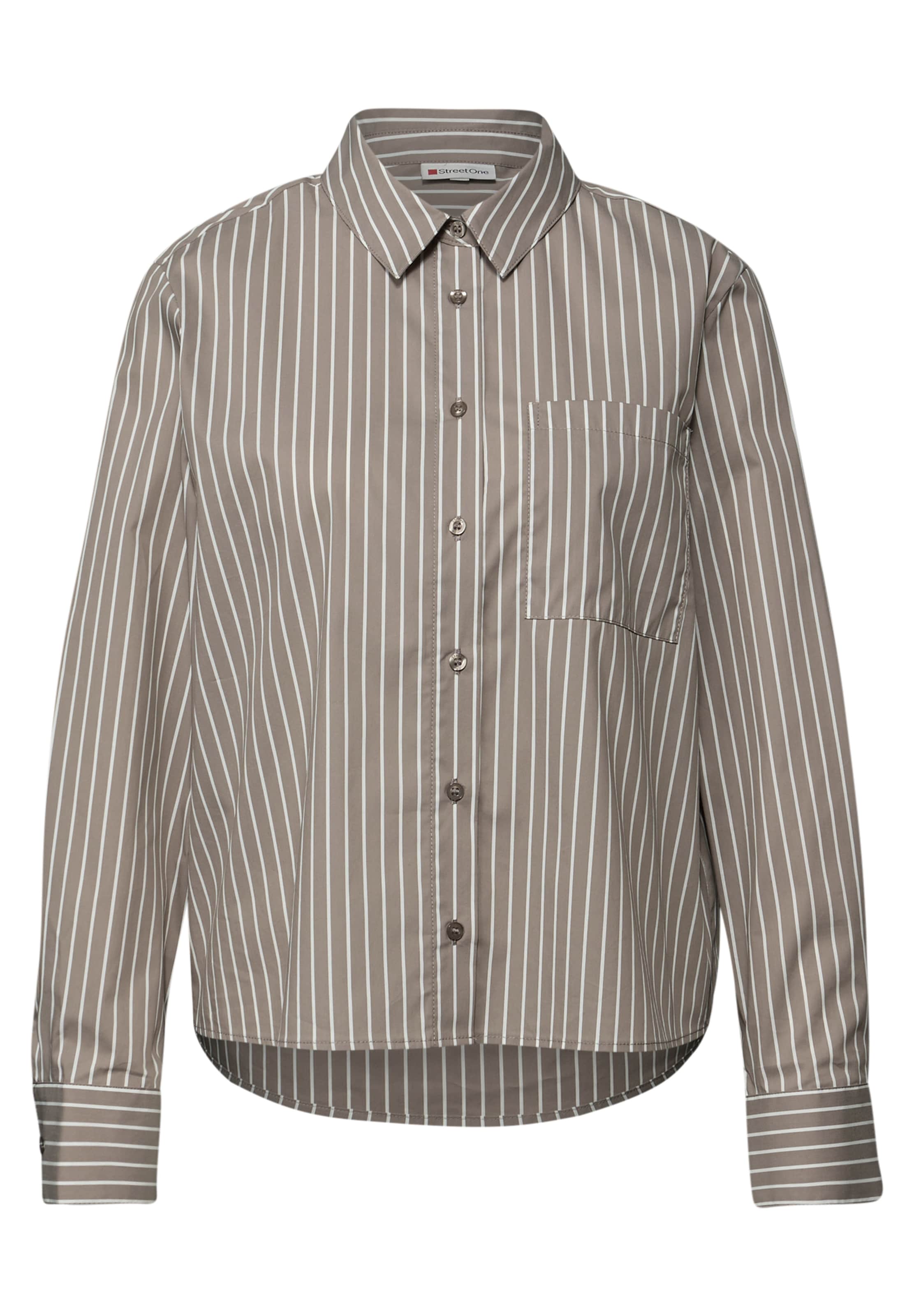 STREET ONE Bluse in Braun: Vorderseite