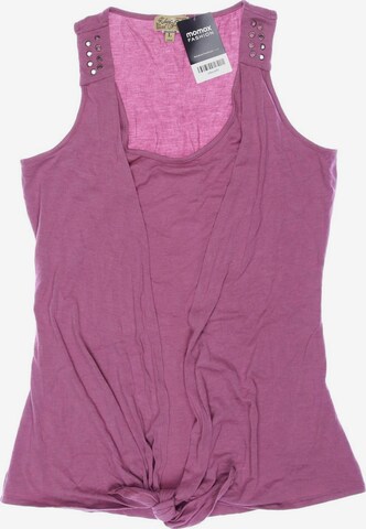 khujo Top & Shirt in L in Pink: front