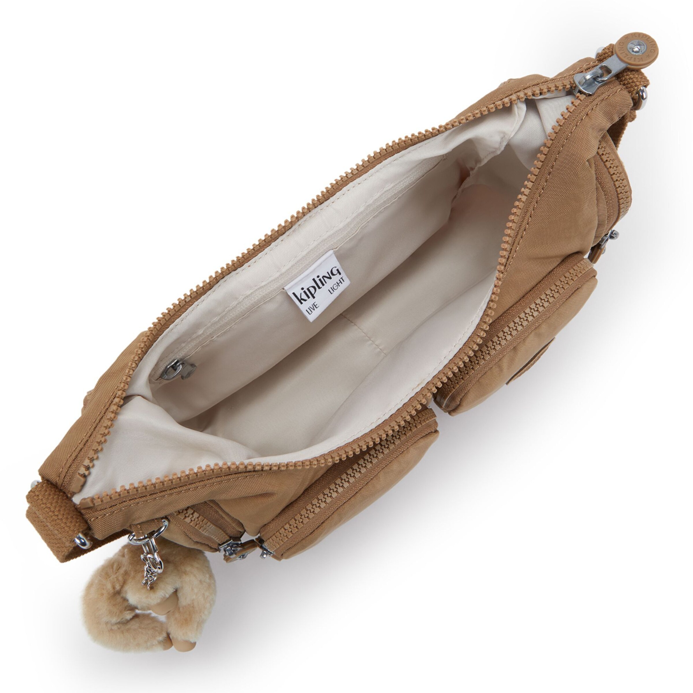KIPLING Crossbody Bag 'Rikka' in Beige