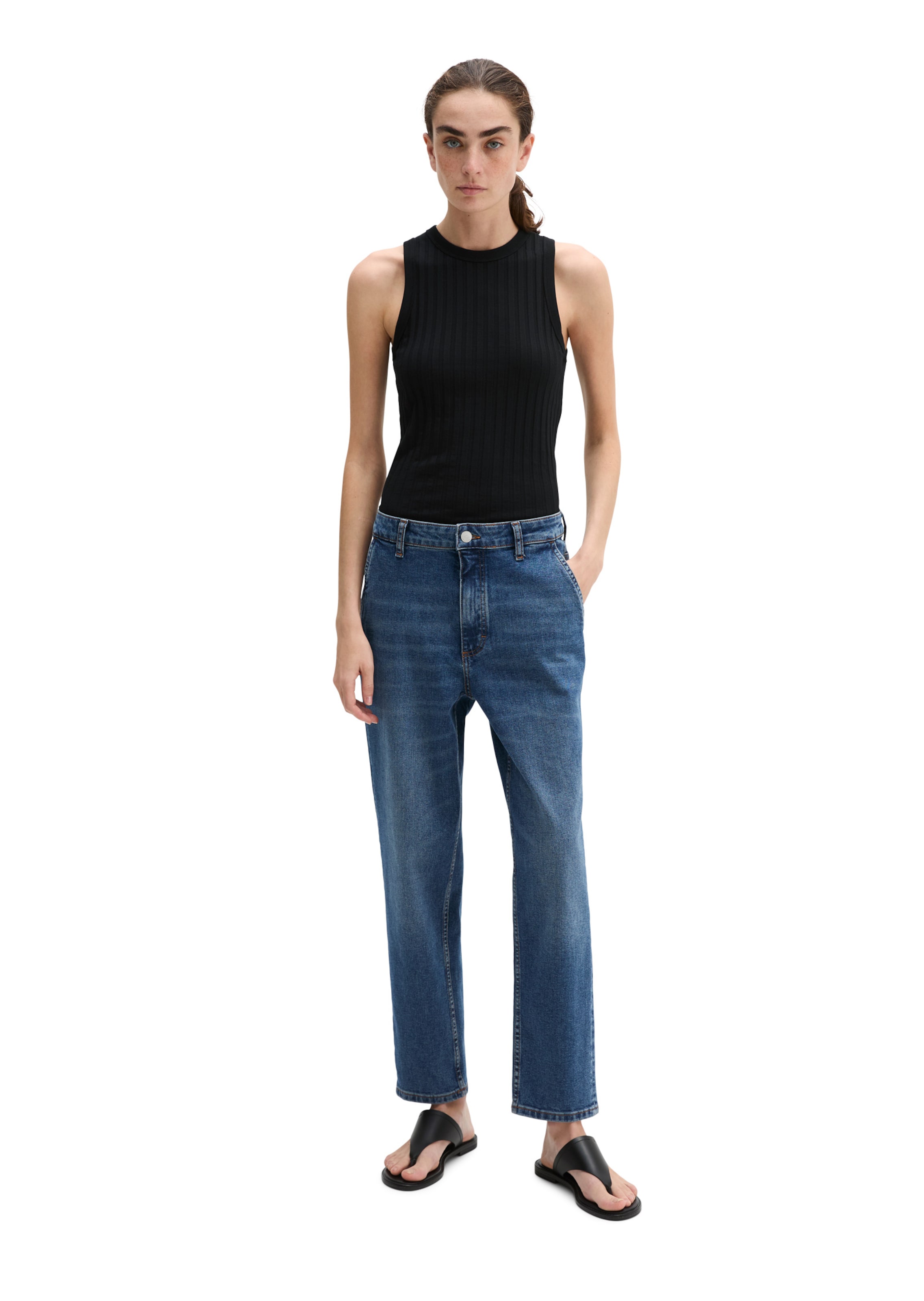Marc O'Polo Vat Jeans 'Iva' in Blauw