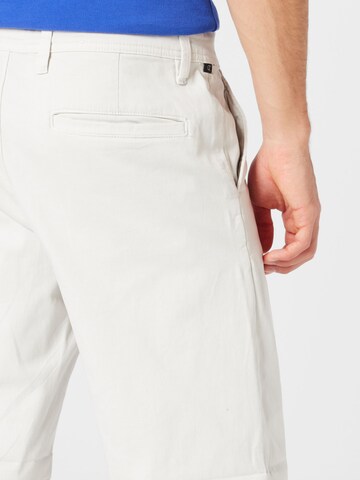 QS - regular Pantalón chino en gris