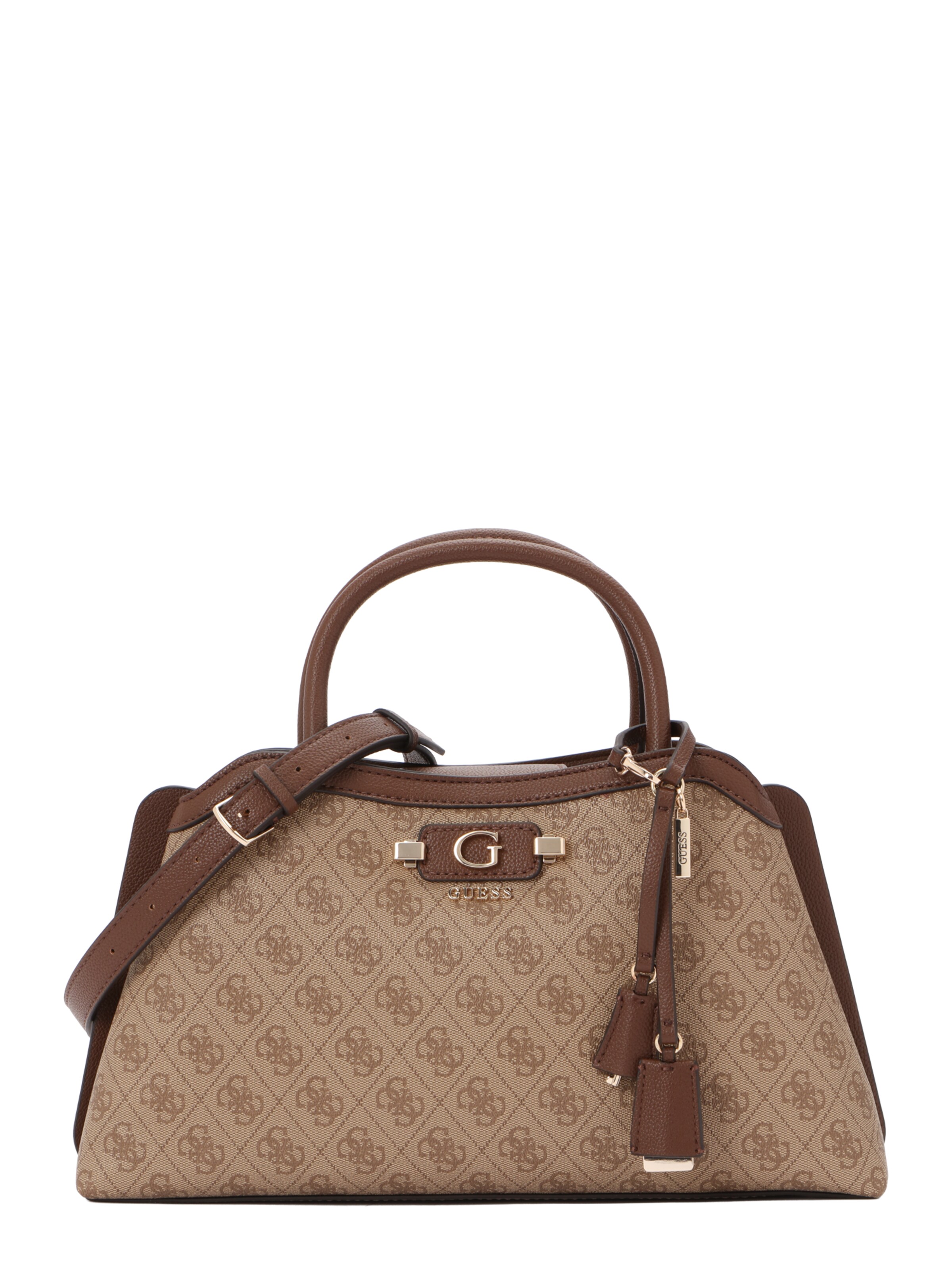 GUESS Handtas 'Lindsey' in One Size in de kleur Camel / Bruin, Productweergave