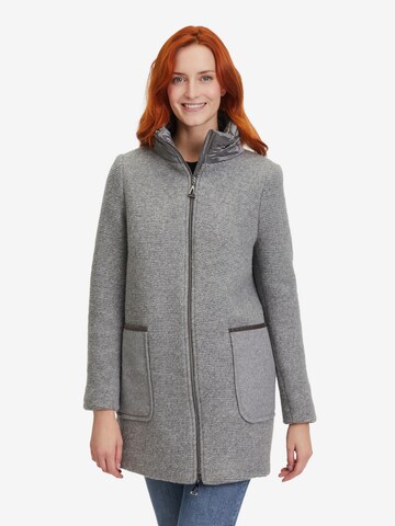 Amber & June Winter Jacket in Grey: front
