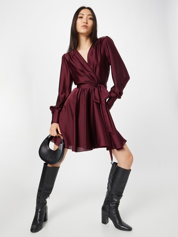 Robe de cocktail SWING en rouge