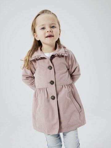 Manteau 'MADELIN' NAME IT en violet : devant