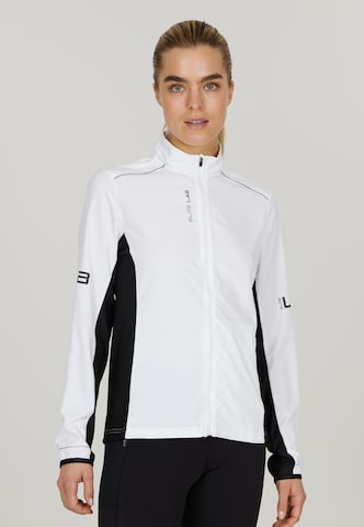 ELITE LAB Athletic Jacket in White: front