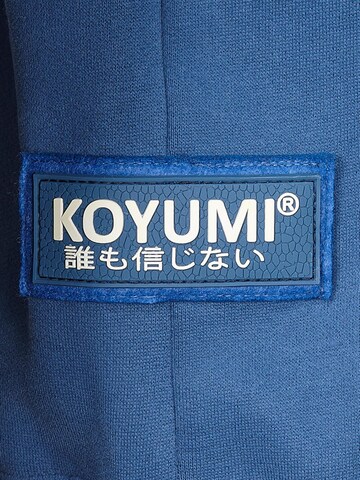 Koyumi Sweatshirt 'Free your Neck' in Blue