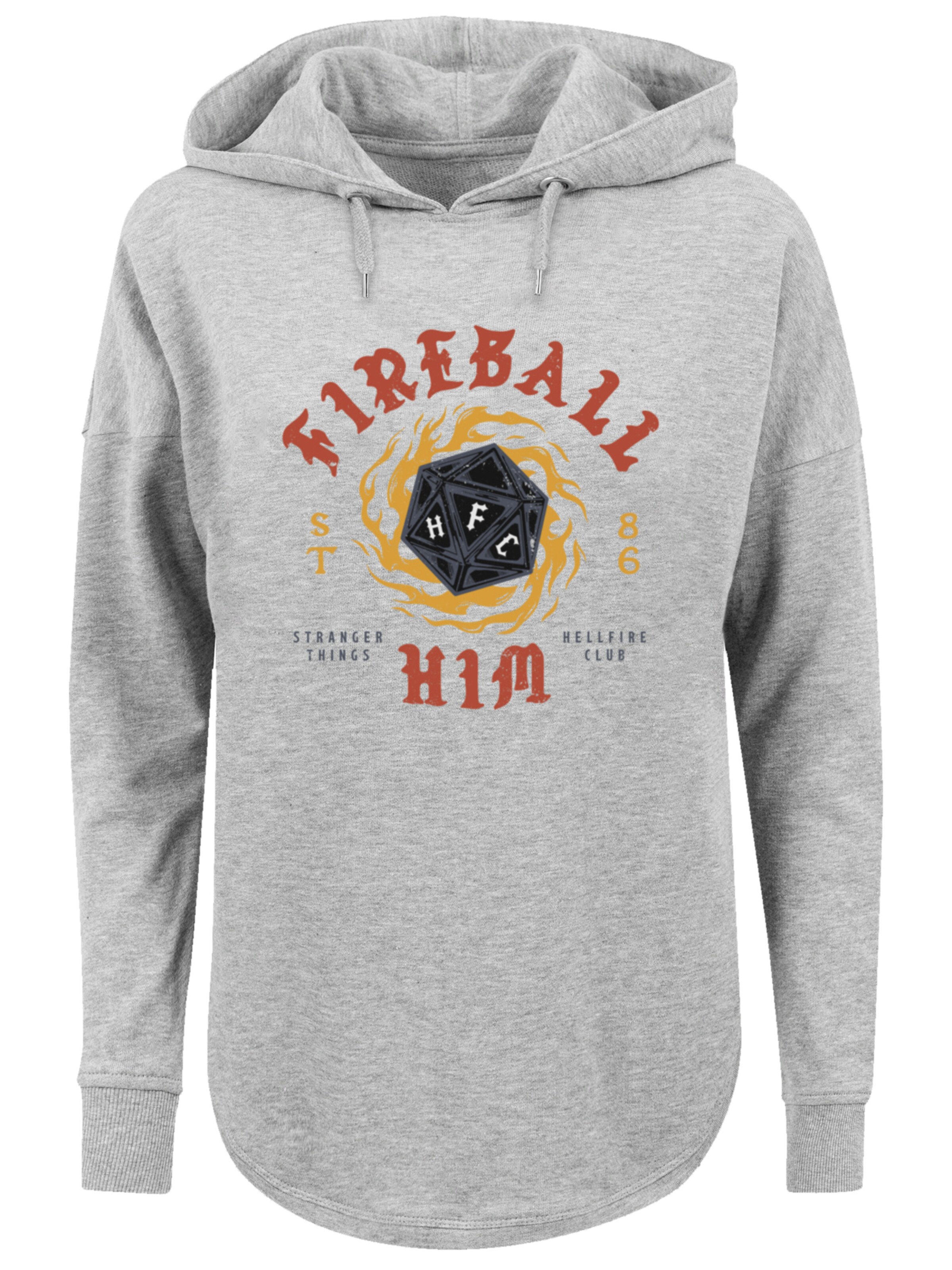 Sweat-shirt F4NT4STIC en gris : devant