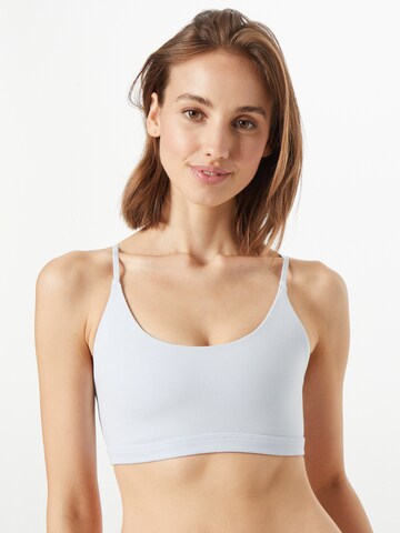 PUMA Bustier Sport-BH 'EXHALE' in Blau: predná strana