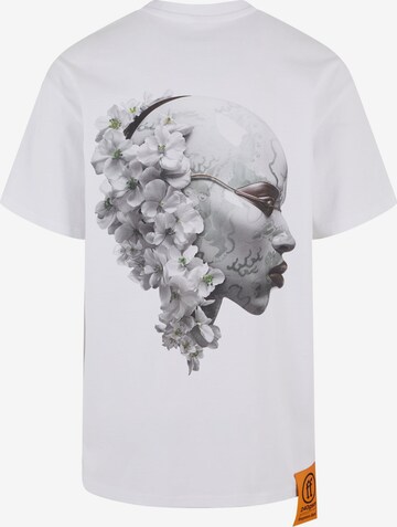 Forgotten Faces Shirt 'Born A Lotus' in White
