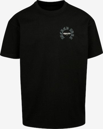 MJ Gonzales Shirt 'CROS x' in Zwart: voorkant