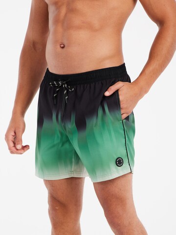 PROTEST Badeshorts 'PRTBowery' in Grün