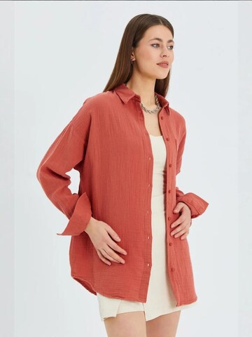 MixRay Blouse in Red