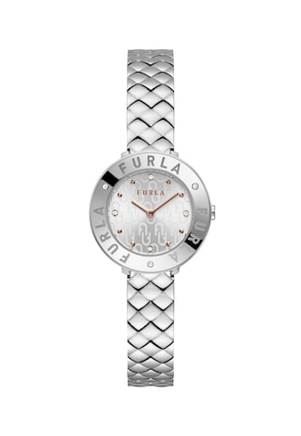 FURLA Analog Watch 'Essential' in Silver: front