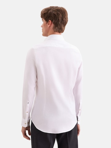 SEIDENSTICKER Slim fit Business shirt in White