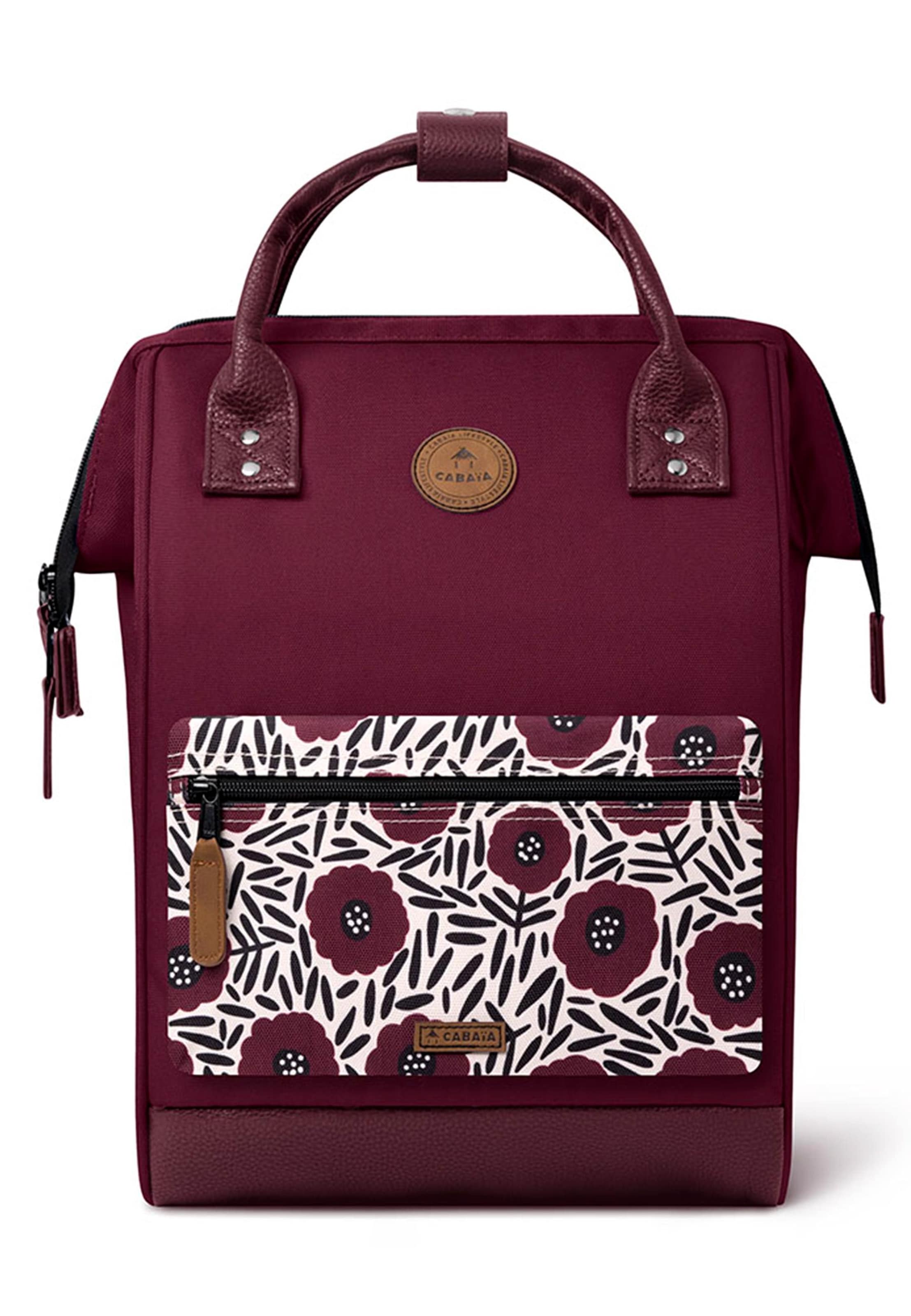 Cabaia Backpack 'Adventurer' in Purple: front