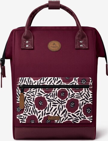 Cabaia Backpack in Purple: front