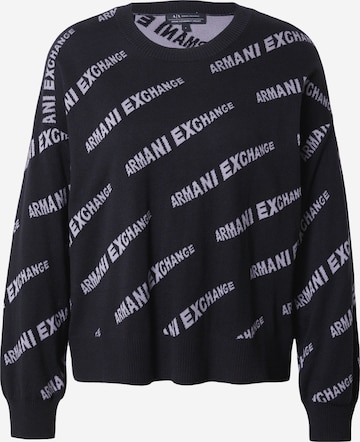 ARMANI EXCHANGE - Pullover em preto: frente